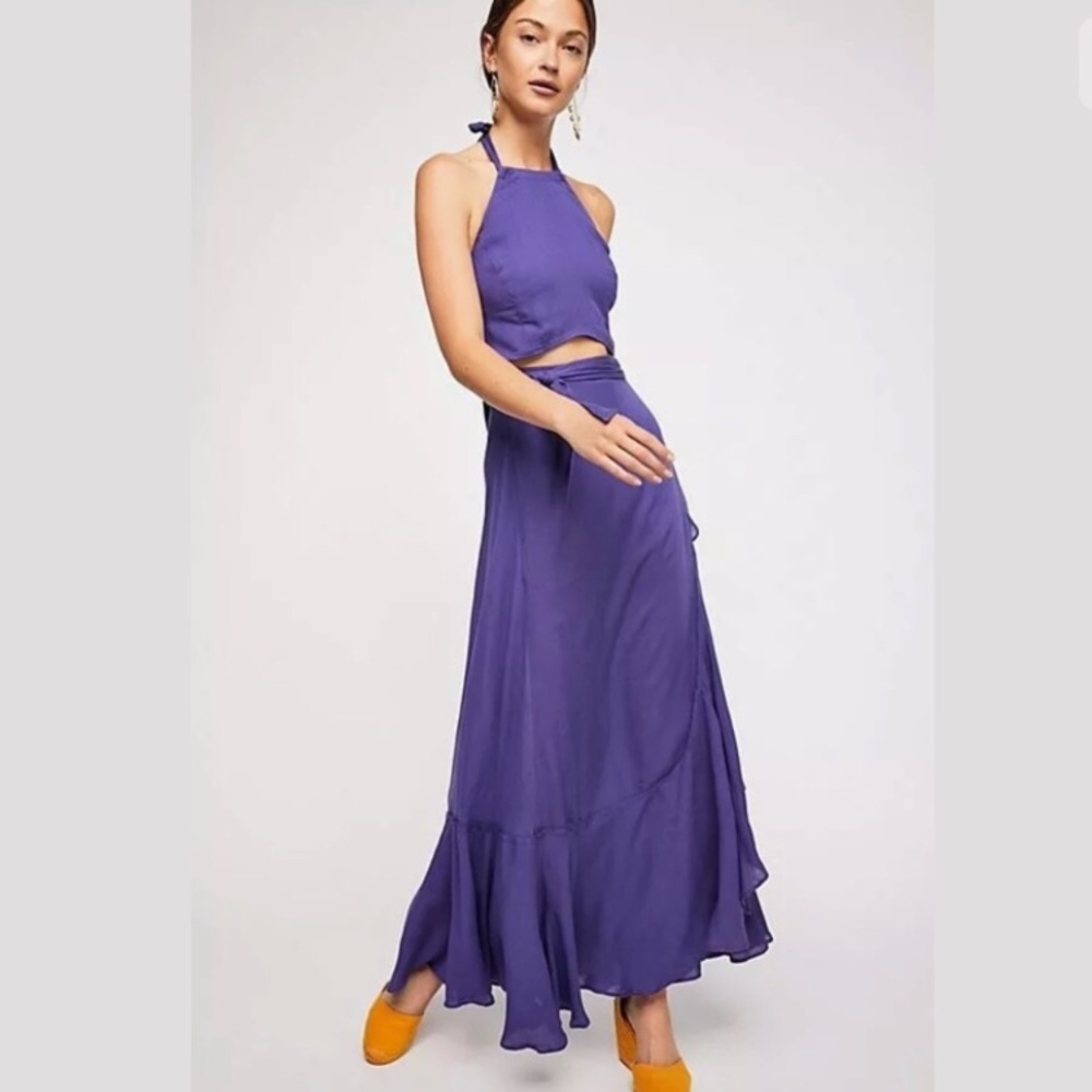 NEW Free People Bring on the heat maxi dress